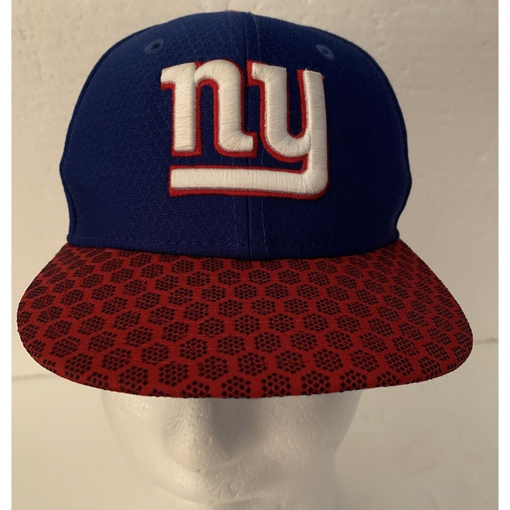 New York Giants Hat Cap New Era Size 6 1/2 Fitted Blue 59 Fifty NFL Football